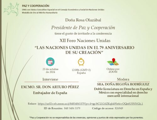 XII Foro Naciones Unidas: Las Naciones Unidas en el 79 aniversario de su creación